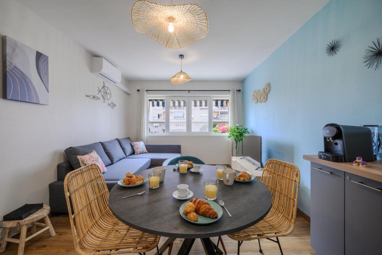 Cosy Morning - L'Azur - Plage 100Metres Cagnes-sur-Mer Exterior foto